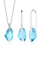 Elli Dames Galactic geo met kristallen in 925 sterling zilver