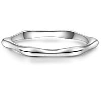 Glanzstücke München Silberring »F675« (1-tlg), aus Sterling Silber