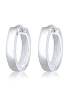 Elli Ohrringe »Creolen Basic Filigran Klein 925 Silber«