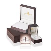 goldmaid Collier Red Heart 375 Rotgold 30 Rubine 0,18 ct.