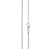 OSTSEE-SCHMUCK Silberkette »Schlange 1,2 mm Silber 925/000,« (1-tlg)