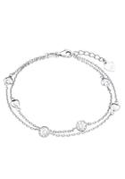Amor Armband »Mehrreihig, mit Herzen, 2022422«, mit Zirkonia