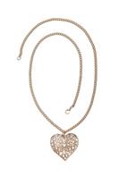 COLLEZIONE ALESSANDRO Lange Kette »Luisella«, Filigraner Herzanhänger