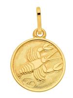 Adelia´s Kettenanhänger »Gold 8 k (333) Sternzeichen Anhänger«, Krebs 8 k 333 Gelbgold Ø 1.18 cm