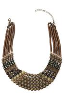 COLLEZIONE ALESSANDRO Statementkette »Eugenie«, mit Glasschliffperlen