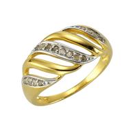 Diamonds by Ellen K. Ring 925/- Sterling Silber Diamant 0,18ct.