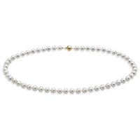 goldmaid Collier Perle 585/- Gelbgold 56 Süßwasserperlen