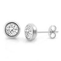 Zeeme Ohrstecker »Edelstahl mit Zirkonia 6mm«