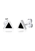 Elli Ohrringe »Dreieck Geo Basic Trend Emaille 925 Silber«