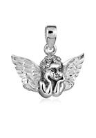 Nenalina Dames Engel Hanger Speels in 925 Sterling Zilver