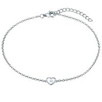 Rafaela Donata Silberarmband »RD120« (1-tlg), mit Herz