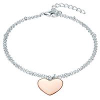 Rafaela Donata Silberarmband »ST135« (1-tlg), mit Herz