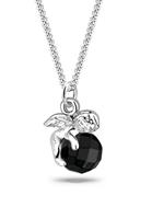 Elli Collierkettchen »Engel Onyx Swarovski 925 Sterling Silber«