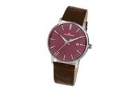 Jacques Lemans Herenhorloge Kwarts Zilver