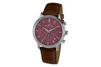 Jacques Lemans Herenhorloge Kwarts Zilver
