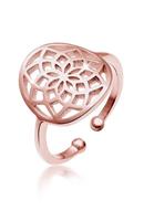 Elli Dames Dromenvanger Boho in 925 Sterling Zilver Rose Goud Geplateerd