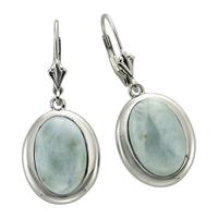 Zeeme Ohrhänger »925/- Sterling Silber Larimar«