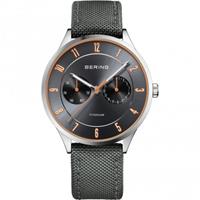 Bering Ultra Light Titanium Herrenuhr in Grau 11539-879