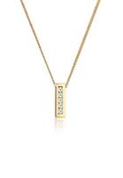 Diamore Collierkettchen »Klassisch Elegant Diamant (0.10 ct) 585 Gelbgold«