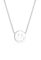 Elli Dames Hanger Gezicht in 925 Sterling Zilver