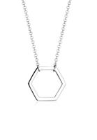Elli Dames Hexagon Geo in 925 Sterling Zilver