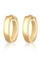 Elli Dames Creolen Basis Minimaal Discreet in 925 Sterling Zilver