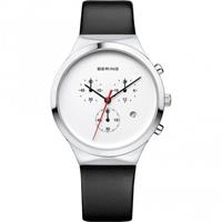 Bering Classic Damenchronograph in Schwarz 14736-404