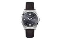 Guess Polyethyleen horloge met stijlvolle zilveren kast