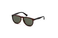 Diesel ovale unisex donkere havana groene zonnebril | Sunglasses