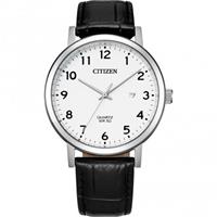 Citizen BI5070-06A Quarz Herrenuhr mit schwarzem Lederband