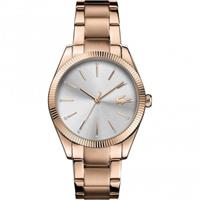 Lacoste LACOSTE Parisienne Damenuhr mit glänzendem Roségold-Band - Rosa 
