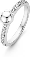 Unknown TI SENTO - Milano Ring 12136ZI - Zilver Ringmaat: 16.50 mm / maat 52 Bewerking:Gerhodineerd