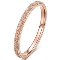 lgtjwls Dames ring LGT Jewels Stardust Rose Verguld Edelstaal-16mm