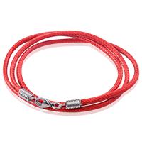 lgtjwls LGT Jewels waxkoord ketting Rood- 2.5mm-65cm