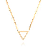 lgtjwls Hippe dames ketting Triangle Rose