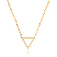 lgtjwls Hippe dames ketting Triangle Rose