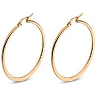 cillajewels Hoop Oorringen Cilla Jewels Edelstaal Goudkleurig-30mm