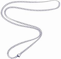 lgtjwls LGT Jewels Cubaanse koord ketting Zilver 3mm-70cm