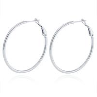 cillajewels Cilla Jewels Hoop oorringen Dames Edelstaal Zilverkleurig-60mm