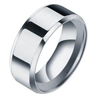 lgtjwls Heren ring Titanium Zilverkleurig 8mm-19mm