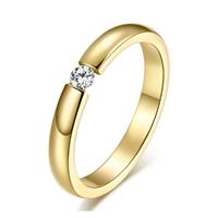cillajewels Cilla Jewels edelstaal ring Crystal Gold-19mm