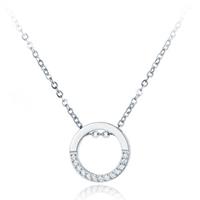 cillajewels Dames ketting Edelstaal Cilla Jewels Zircon Circle