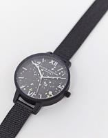 Olivia Burton Dameshorloge Kwarts Zwart