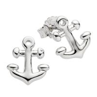 Zeeme Ohrstecker »925/- Sterling Silber Anker«