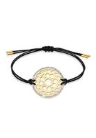 Nenalina Armband »Kronen Chakra Yoga Swarovski Kristalle 925 Silber«