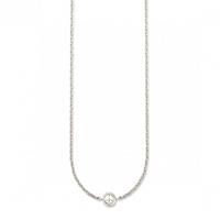CAÏ Collier »925/- Sterling Silber rhodiniert Peace«