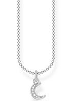 Thomas Sabo Kette mit Anhänger »Mond, KE2050-051-14-L45v«, mit Zirkonia