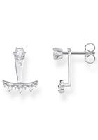 Thomas Sabo Single-Ohrstecker »weiße Steine, H2153-051-14«, mit Zirkonia und abnehmbarem Einhänger
