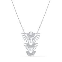 swarovskisieraden Swarovski 5564432 - Sparkling Dc Necklace Lrg Du - Zilverkleurig - Collier