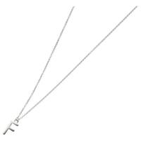 Smart Jewel Collier »Buchstabe F, Silber 925«